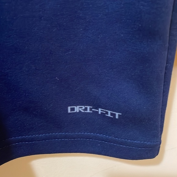 Men’s New Nike Jordan Michigan Wolverines On Field 1/4 Zip Pullover Navy CQ5698 - Picture 8 of 9